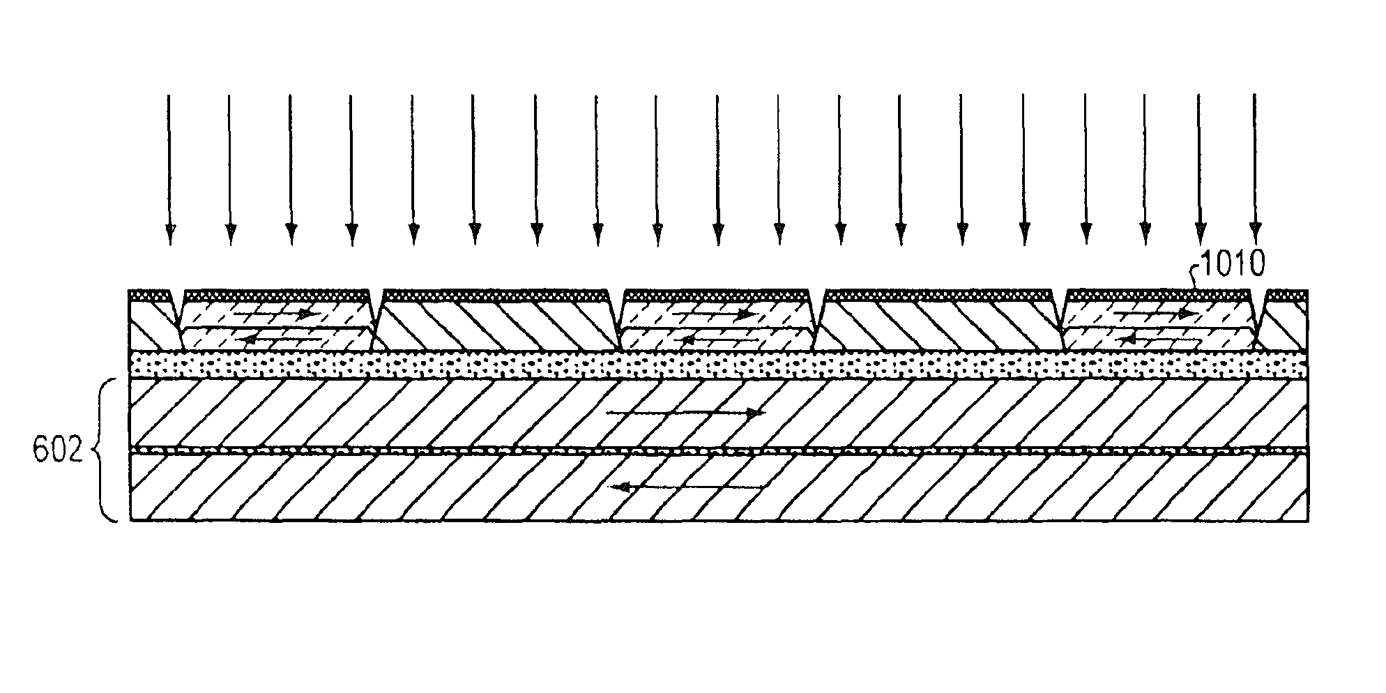 Recording disk with antiferromagnetically coupled multilayer ferromagnetic island disposed in trench between discrete tracks