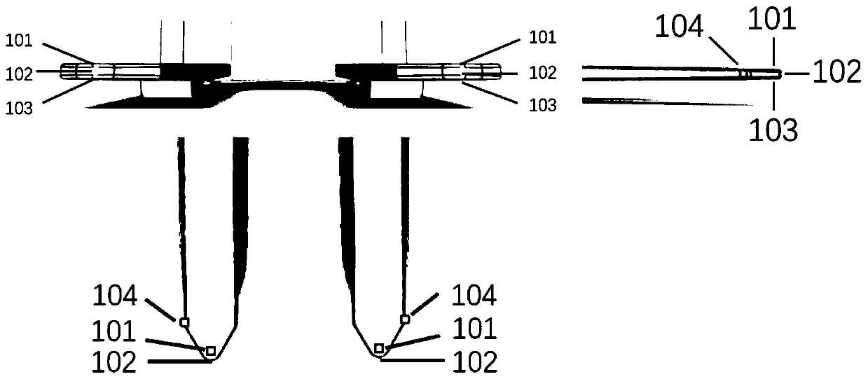 Intelligent AGV forklift fork entry auxiliary method and device