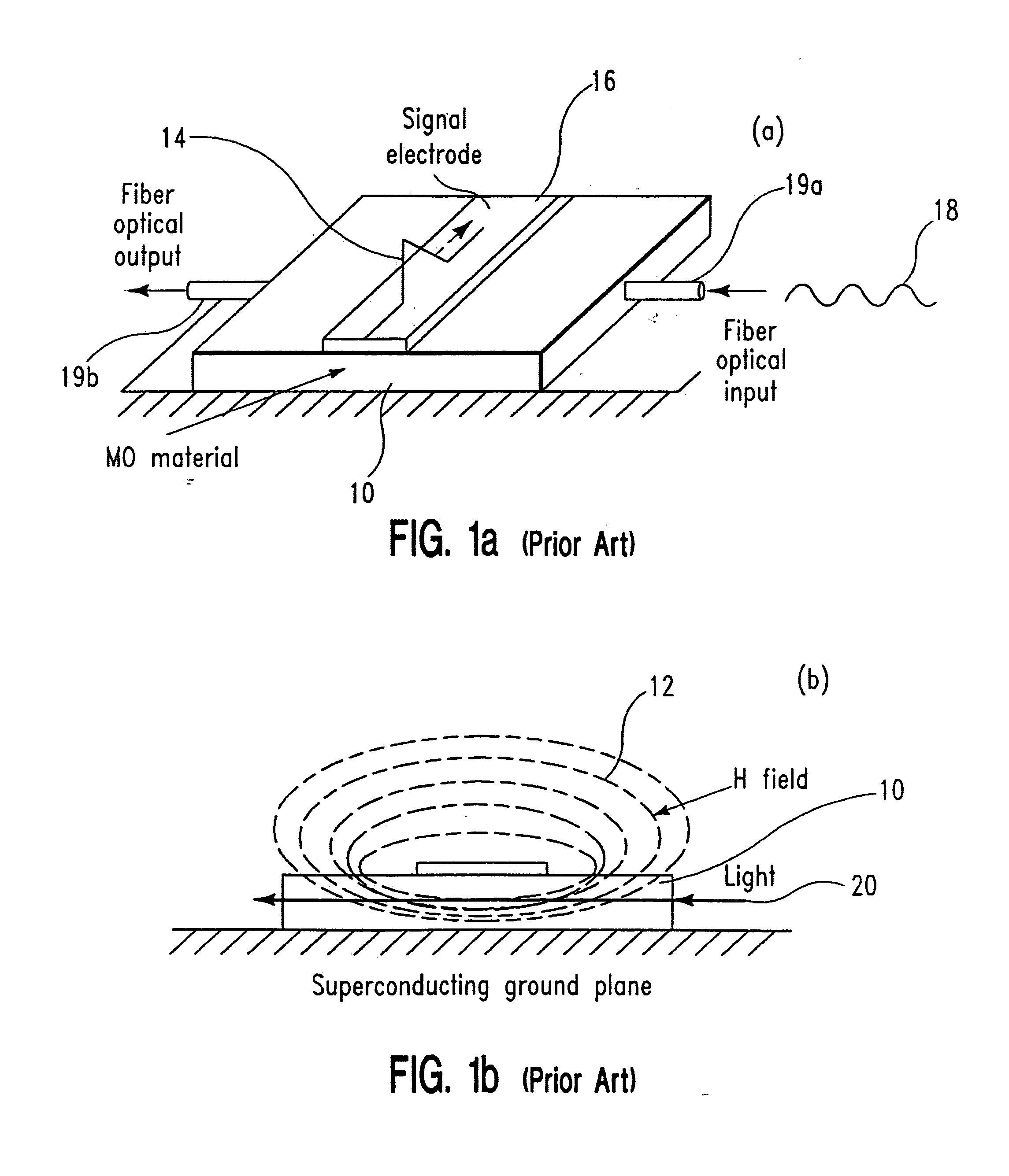 Method for high amplitude fast optical modulation