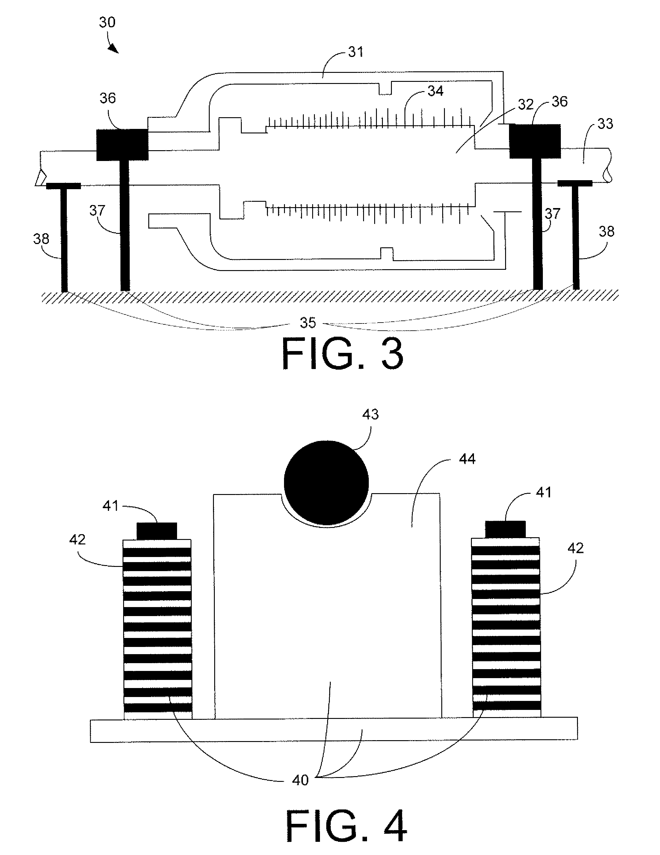 Composite material for turbine support structure
