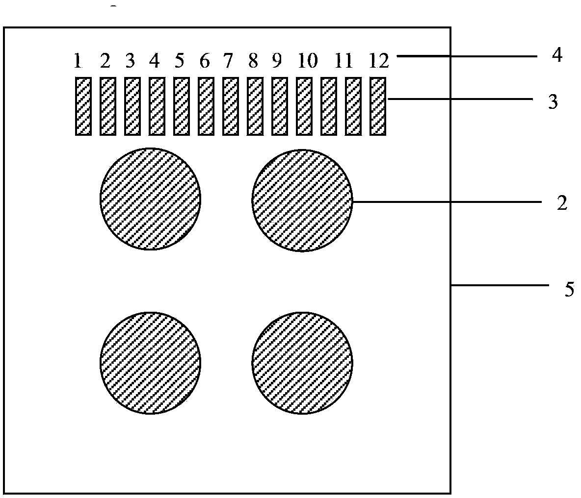 Online measuring method used during optical fiber alignment base array manufacturing with silicon substrate technology