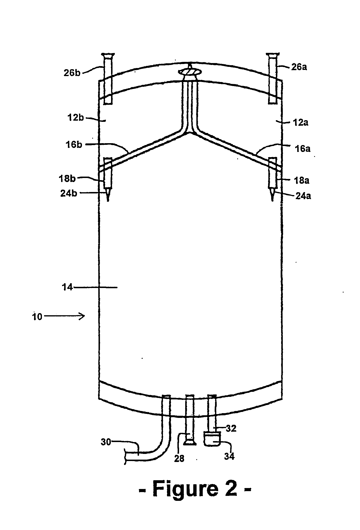Multiple compartment bag assembly for dialysis fluid