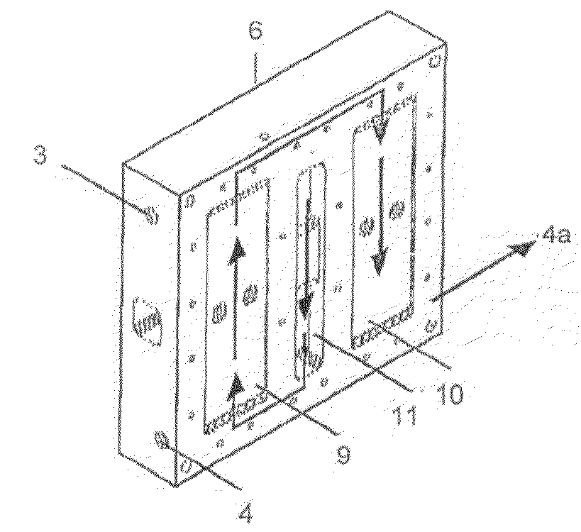 Membrane electrolytic reactors system with four chambers