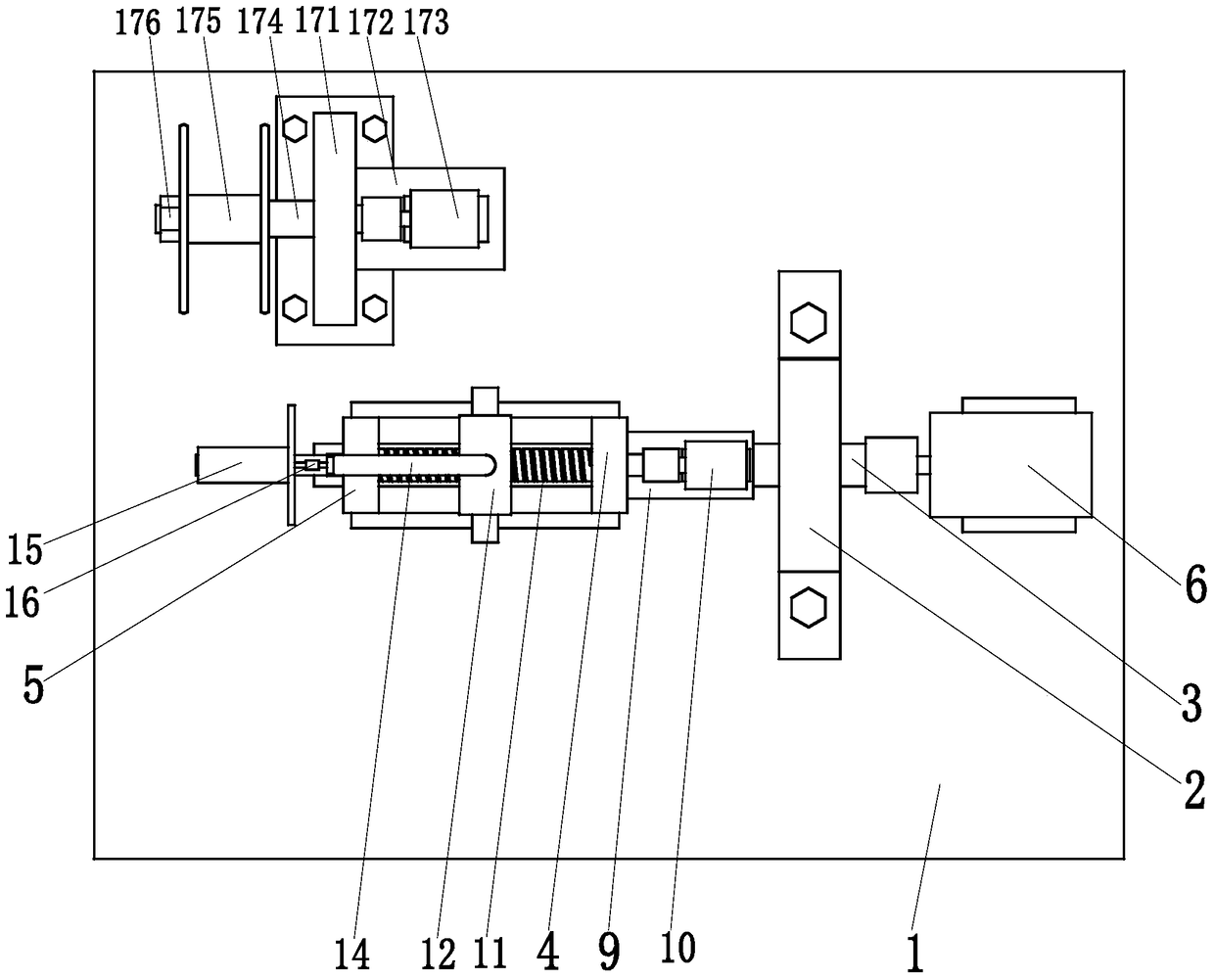 An electric small cable winding device