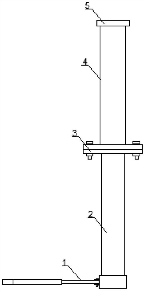 Concrete spray pipe for building construction