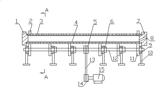 A process method and device for manufacturing polymer ceramic pipeline lining