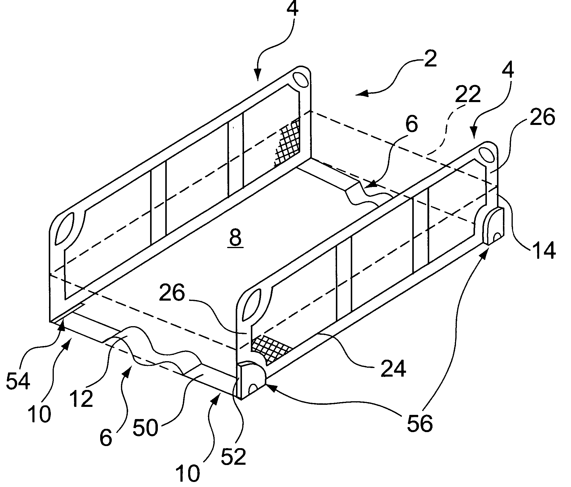 Bed guard assembly