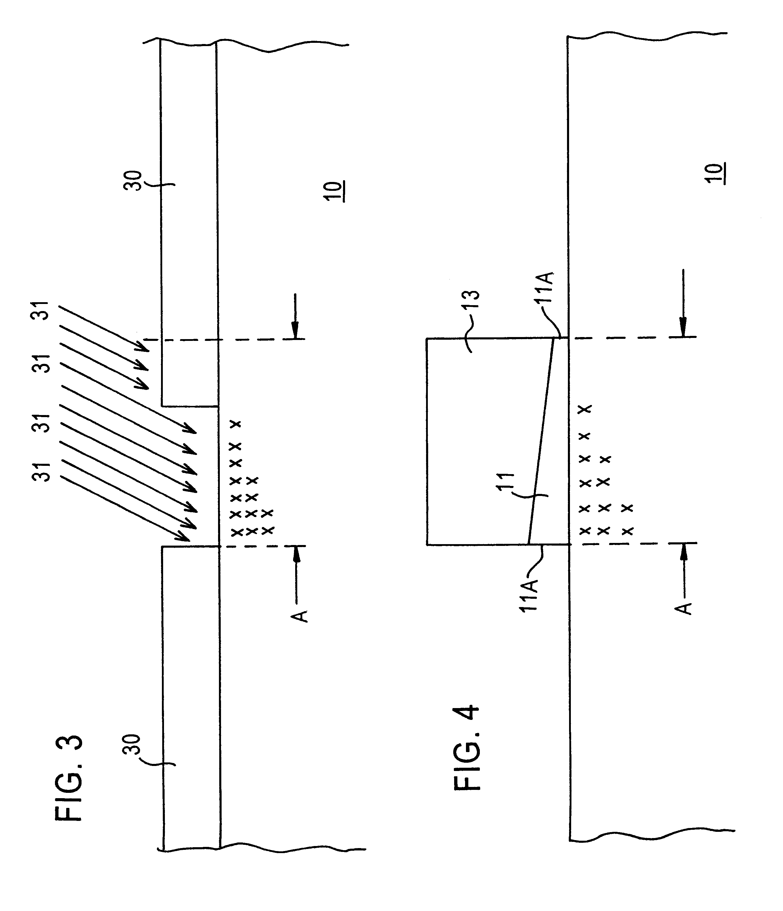 Semiconductor device with a modulated gate oxide thickness