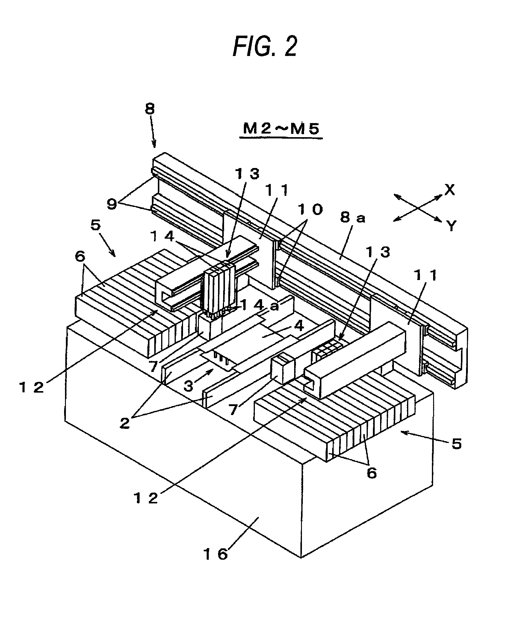 Electronic component mounting method providing a substrate standby area