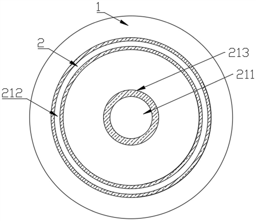 Anti-solidification mechanical stirring device for commercial concrete