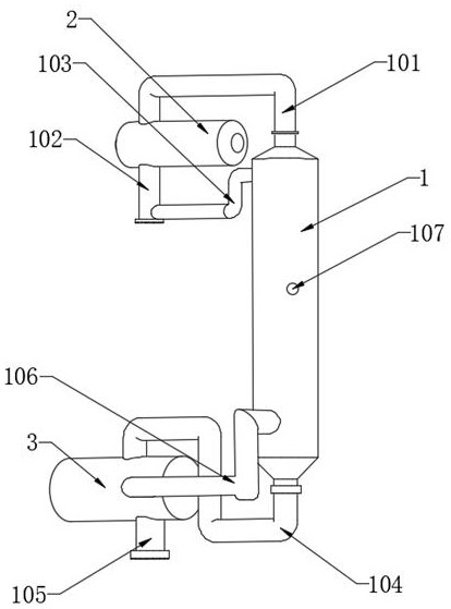 A kind of rectification column for the production of 2-methyl-3-trifluoromethylaniline