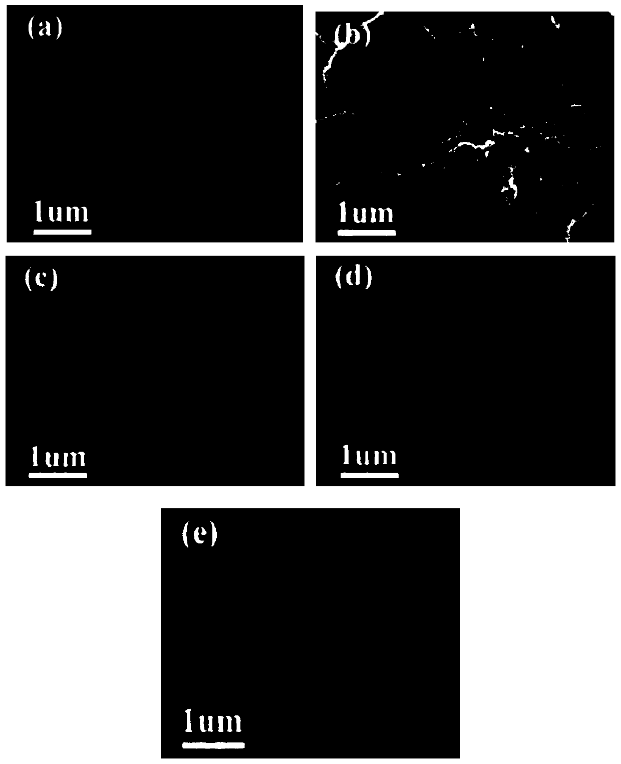 Electrochemical lithium storage composite electrode and preparation method thereof