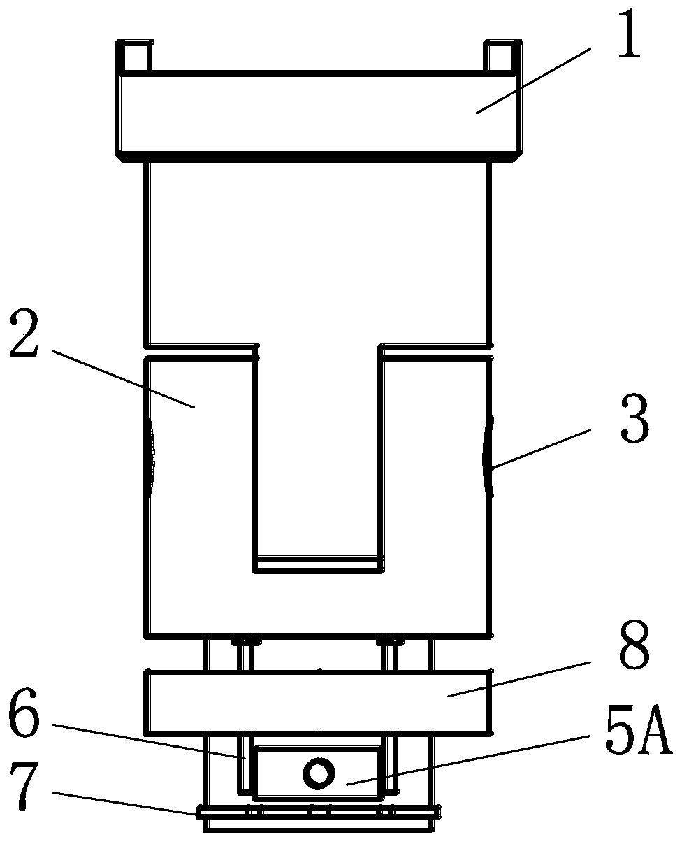 A quick loading and unloading split fixture for fatigue test