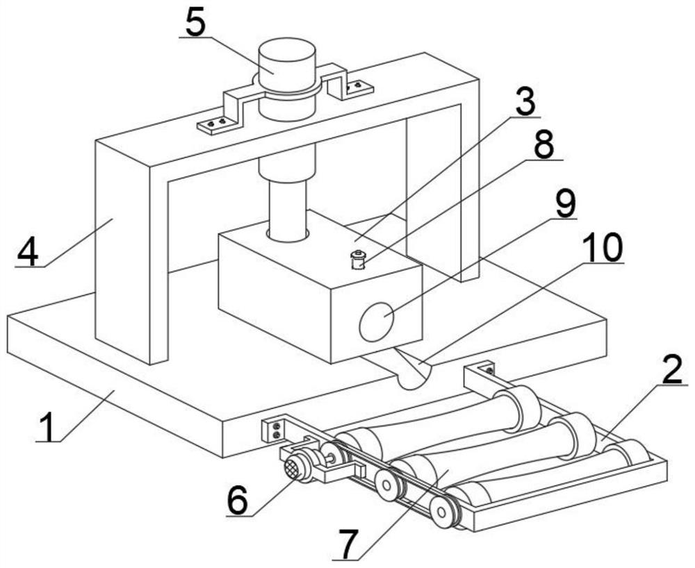 Full-automatic arc punching machine