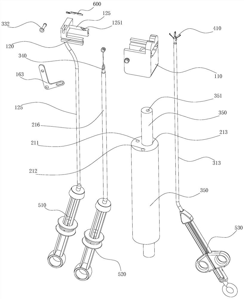 Bolt-shaped suturing instrument, bolt-shaped suturing mechanism, bolt-shaped suturing device and endoscope suturing method