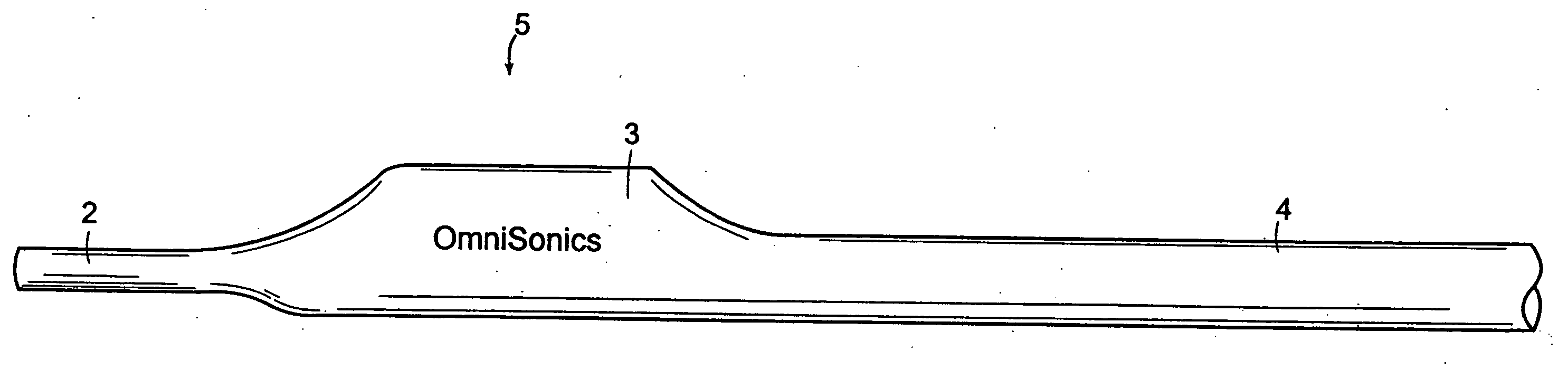 Method for removing plaque from blood vessels using ultrasonic energy