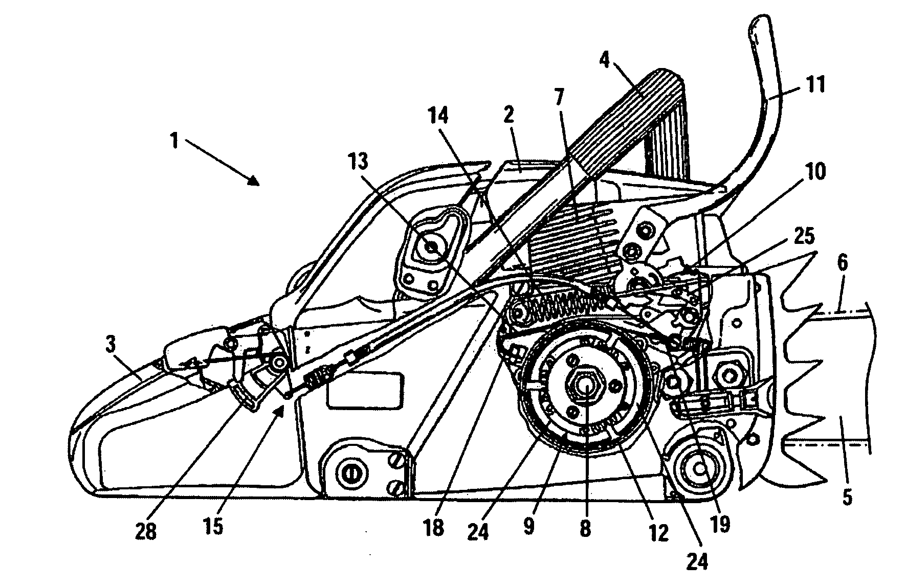 Manually Guided Implement and Method of Producing a Brake Mechanism of a Manually Guided Implement