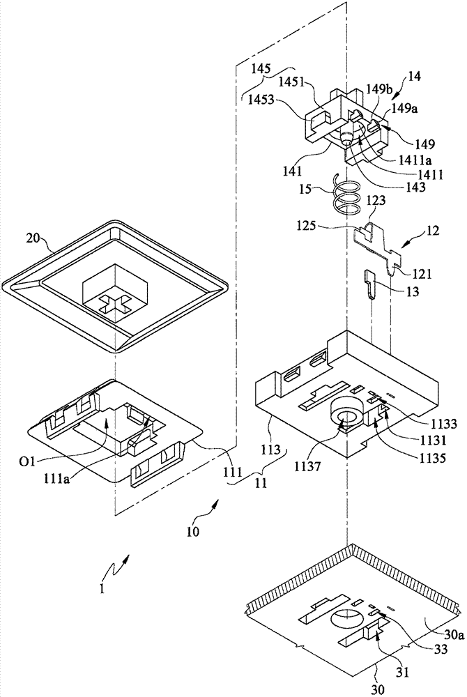 Key assembly and mechanical-type keyboard