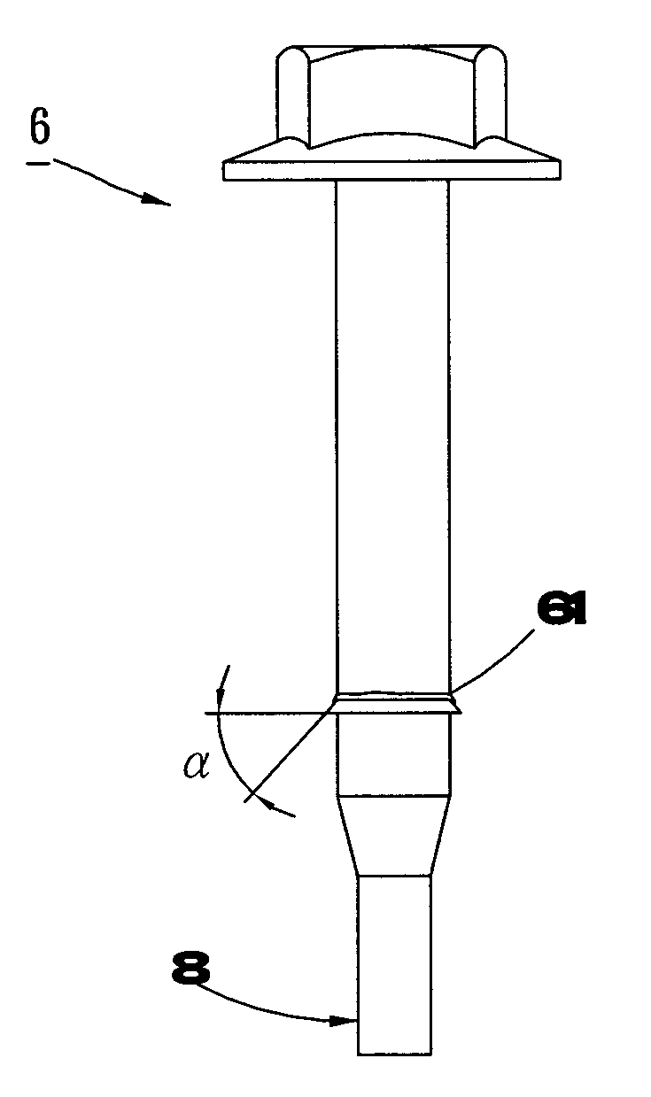 Method of manufacturing a bi-metal screw