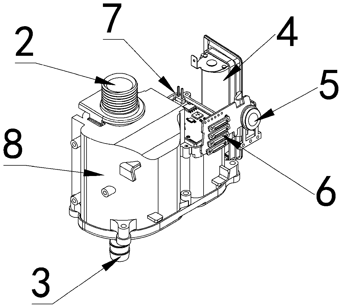 Gas safety valve, gas safety detection alarm system and method