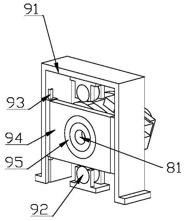 Flexible shaft test platform and detection method