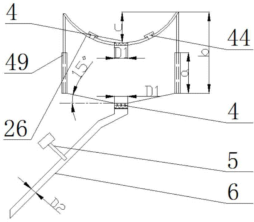 Engine oil recovery and pretreatment device of vertical retired passenger car