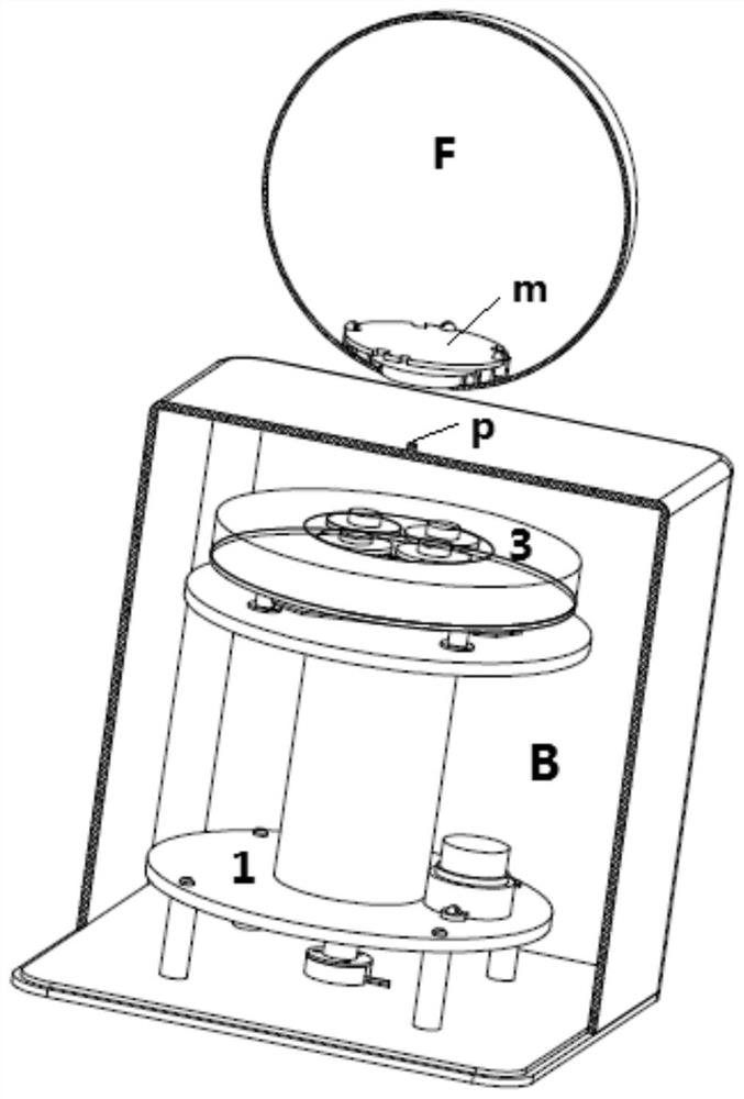 Magnetic levitation device and its rotating lifting mechanism