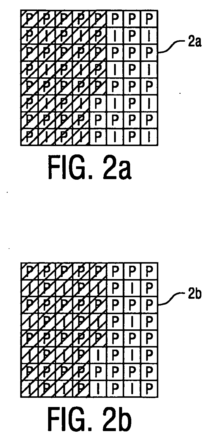 Method of determining an image distribution for a light field data structure