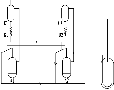 Oil balancing device for multi-compressor parallel unit
