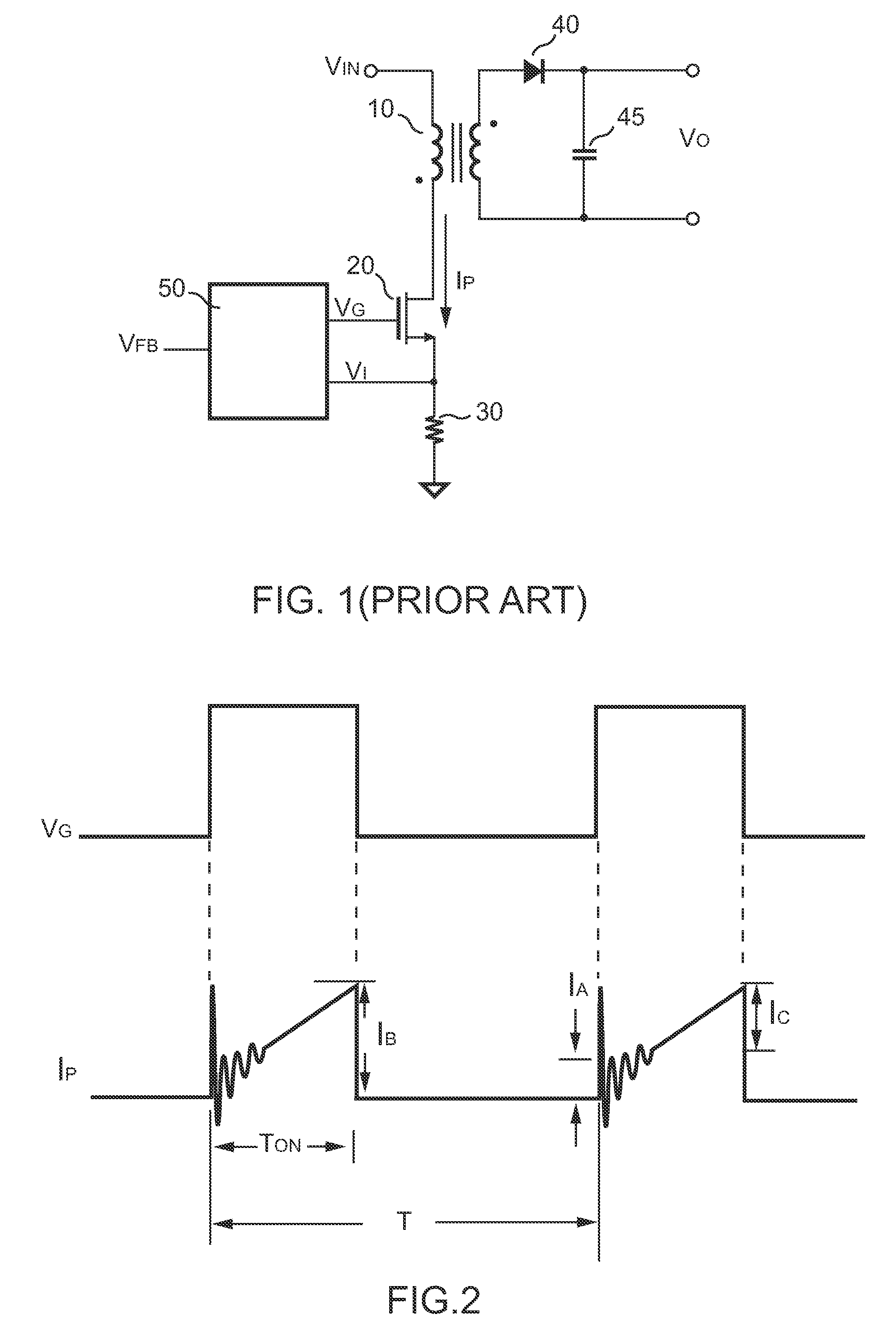 Method and apparatus for measuring the switching current of power converter operated at continuous current mode