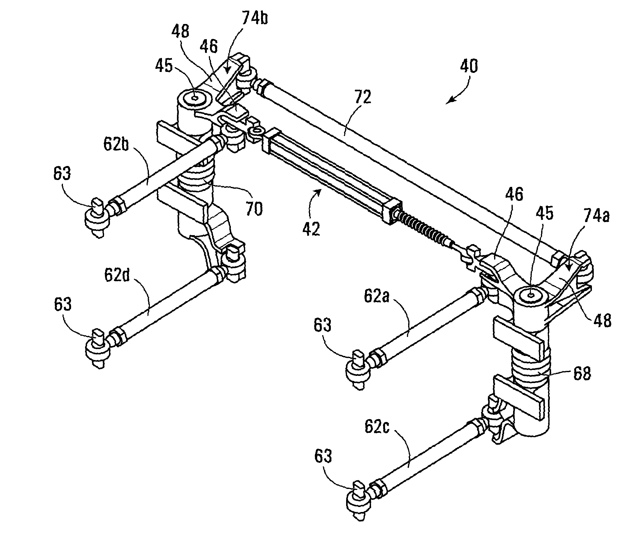 Passive Steering Assist Device for a Monorail Bogie