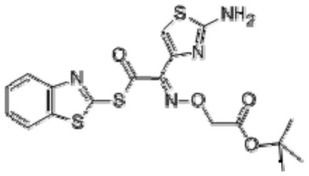 Preparation method of cefixime side chain acid active ester