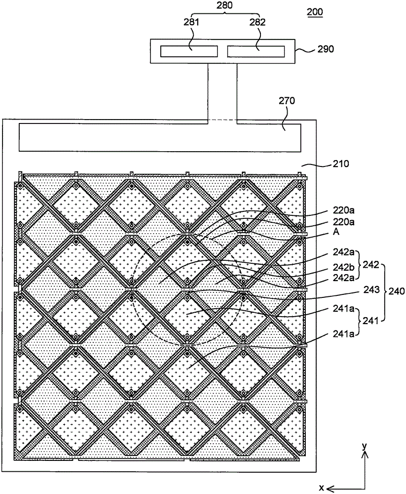 Touch panel and display device including the same