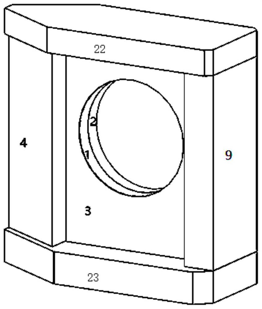 Fourier near-infrared spectrum interferometer and instrument for online material detection