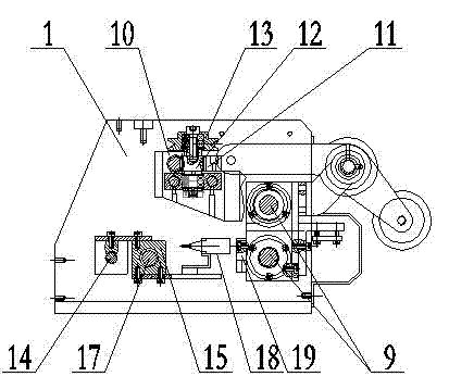 Special rack drive traverse unit