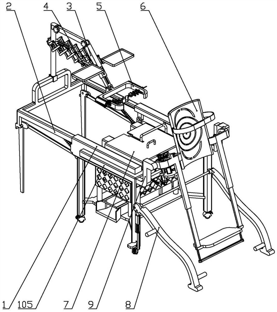 Auxiliary operation acting device for hepatobiliary surgery department