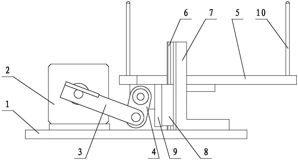Compact type wafer lifting mechanism