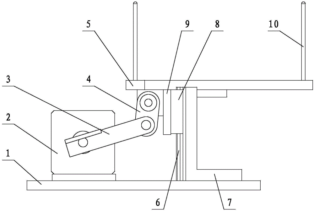 Compact type wafer lifting mechanism