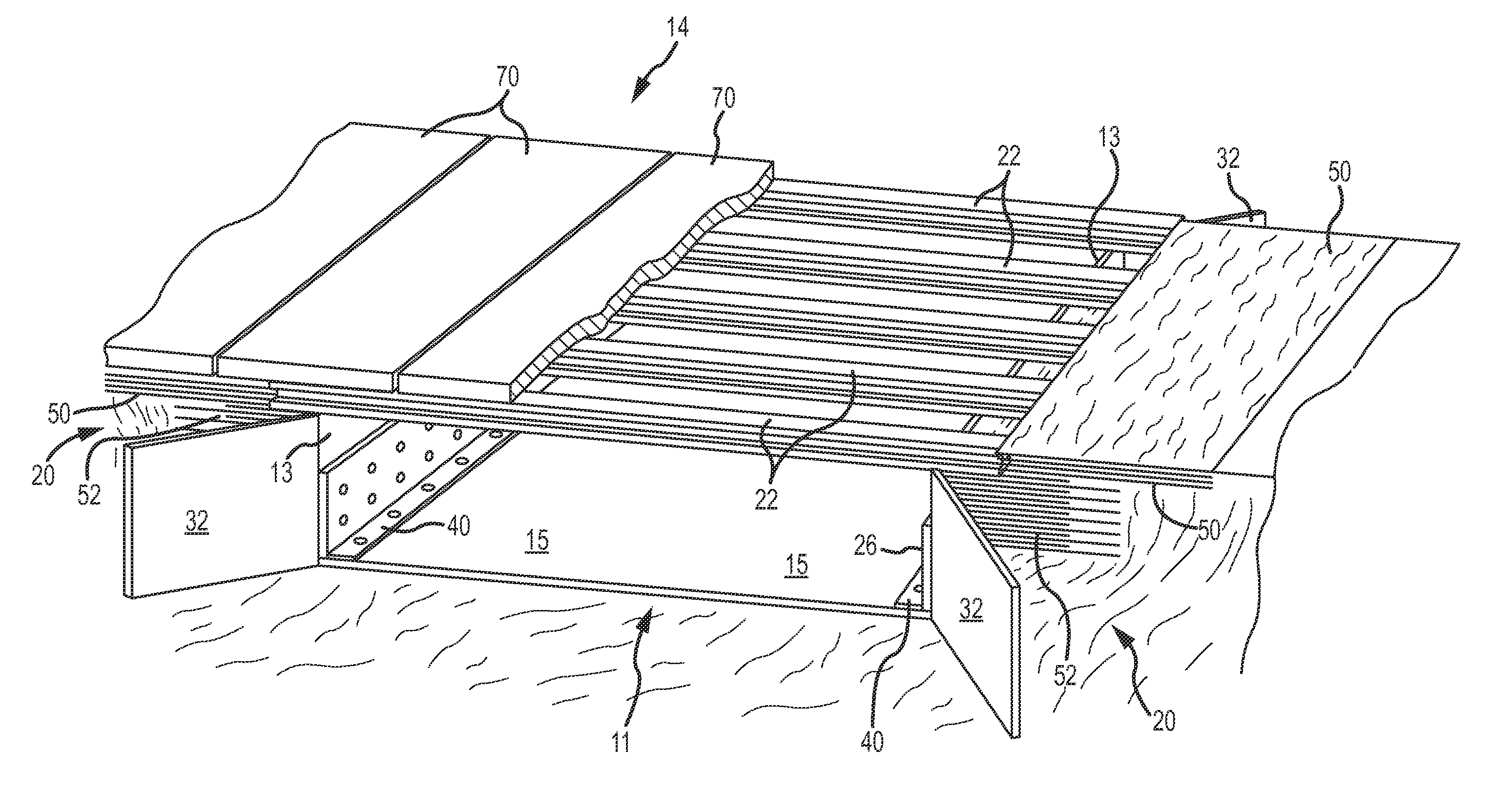System and method for repair of bridge abutment and culvert constructions