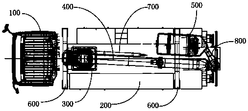 Hot-line work vehicle