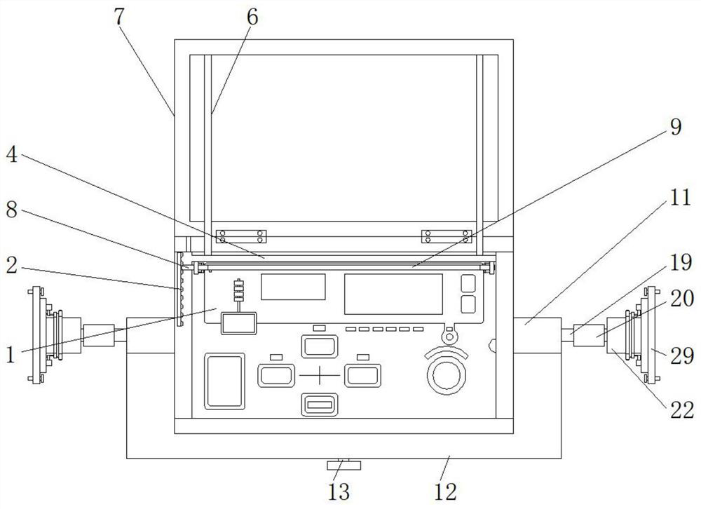 A Constant Tension Control Mechanism for Warp Knitting Machine Convenient to Fix at Both Ends