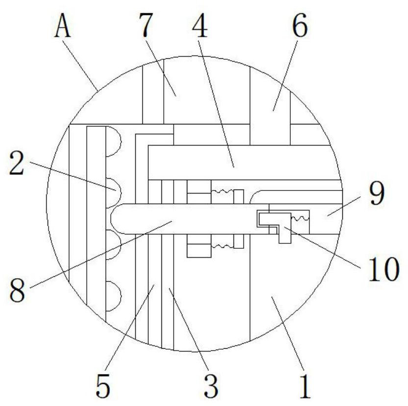 A Constant Tension Control Mechanism for Warp Knitting Machine Convenient to Fix at Both Ends