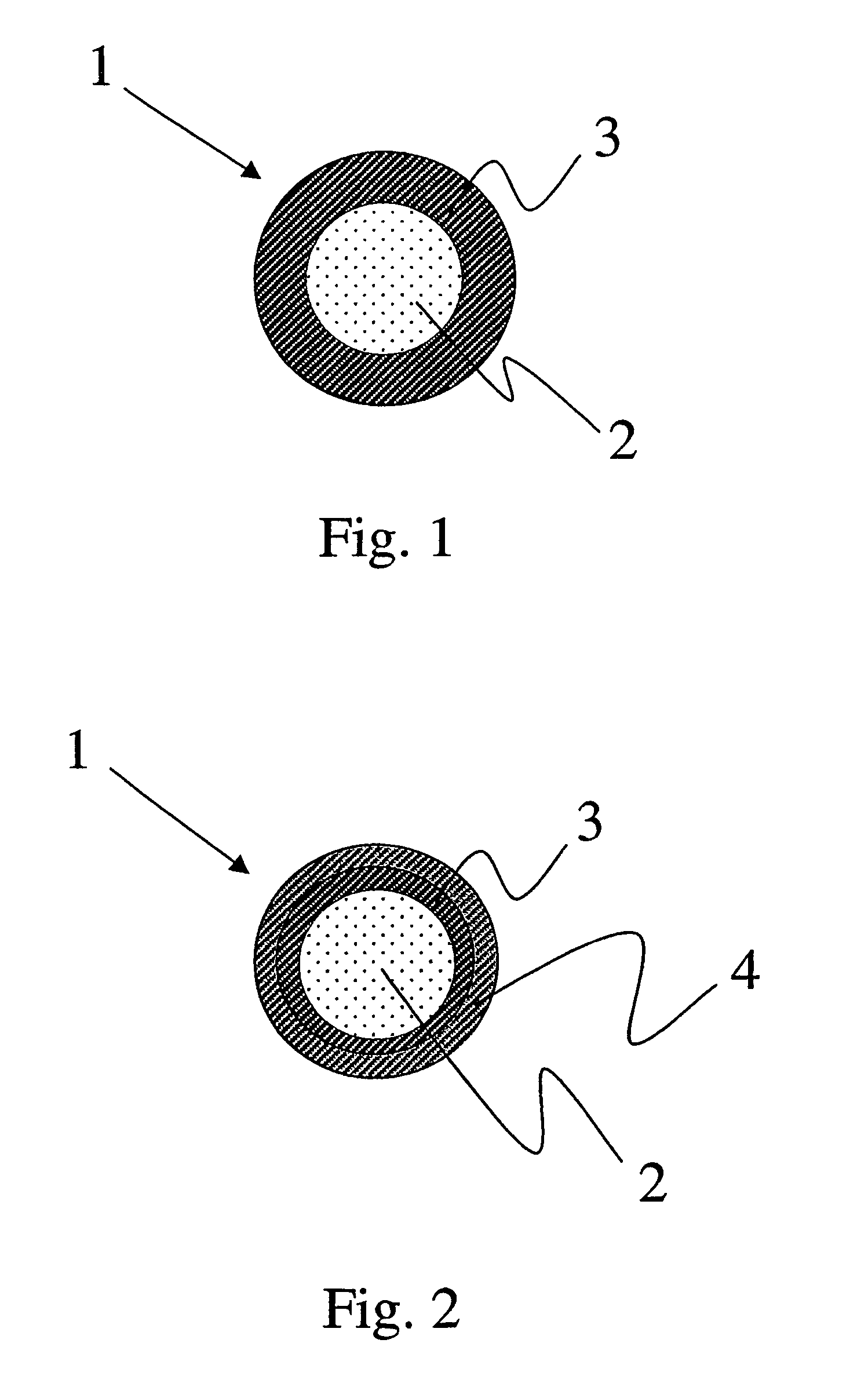 Optical fiber with thermoplastic material based coating