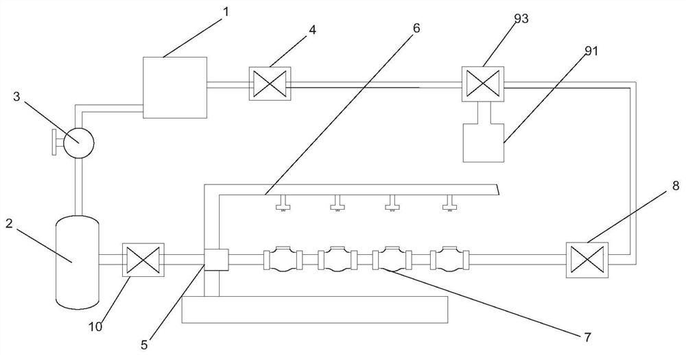 Mechanical water meter calibration method and device based on laser sensor