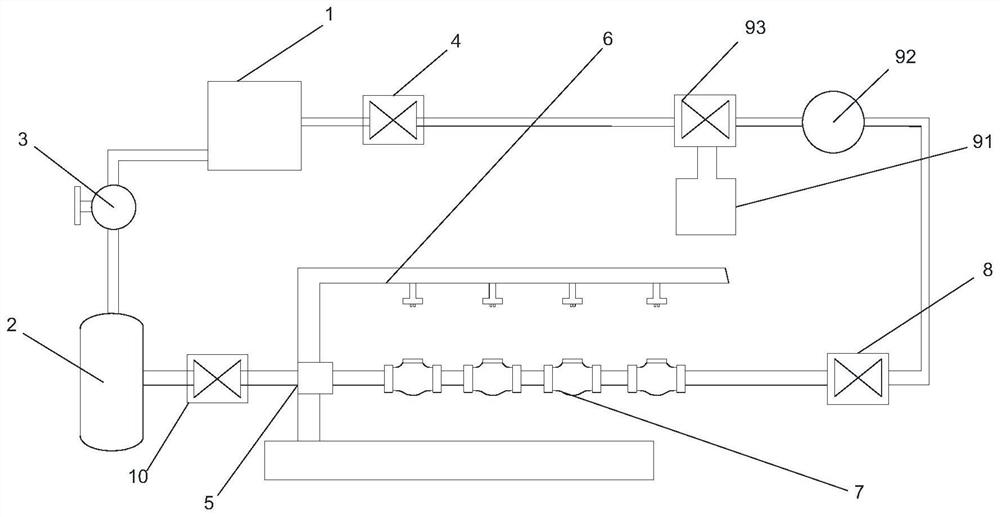 Mechanical water meter calibration method and device based on laser sensor