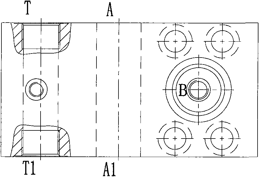 Balance valve with secondary pressure overflow