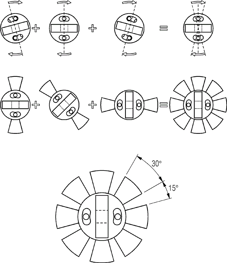 Angular adjustable rear stud for molded case circuit breaker