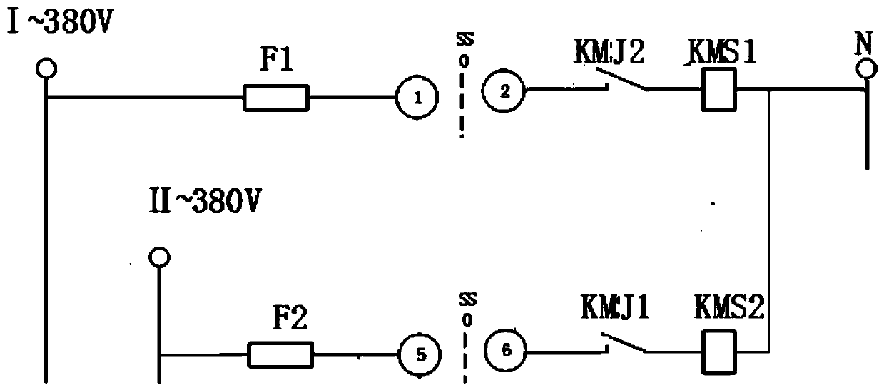 Transformer cooler cold control power loss time constant value test method