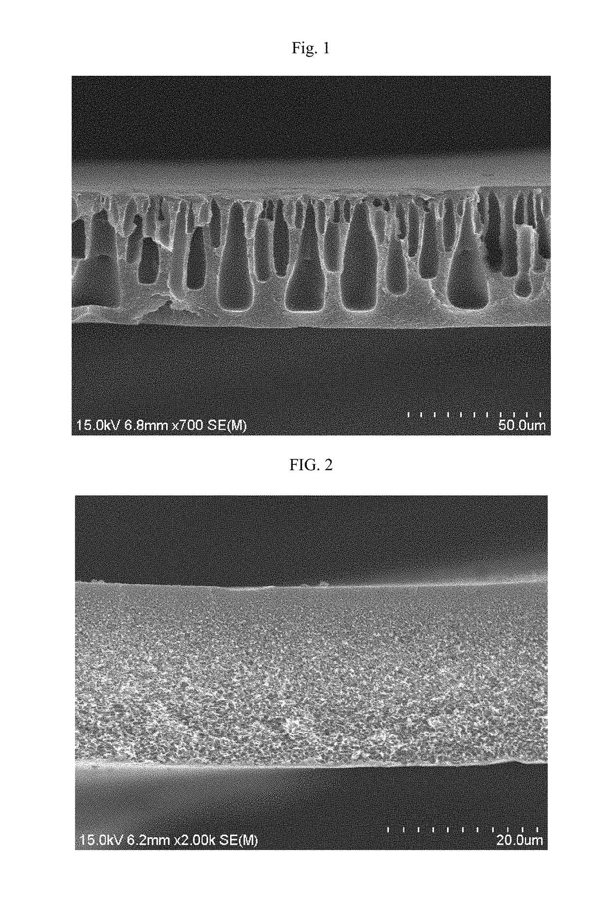 Forward osmosis membrane for seawater desalination and method for preparing the same