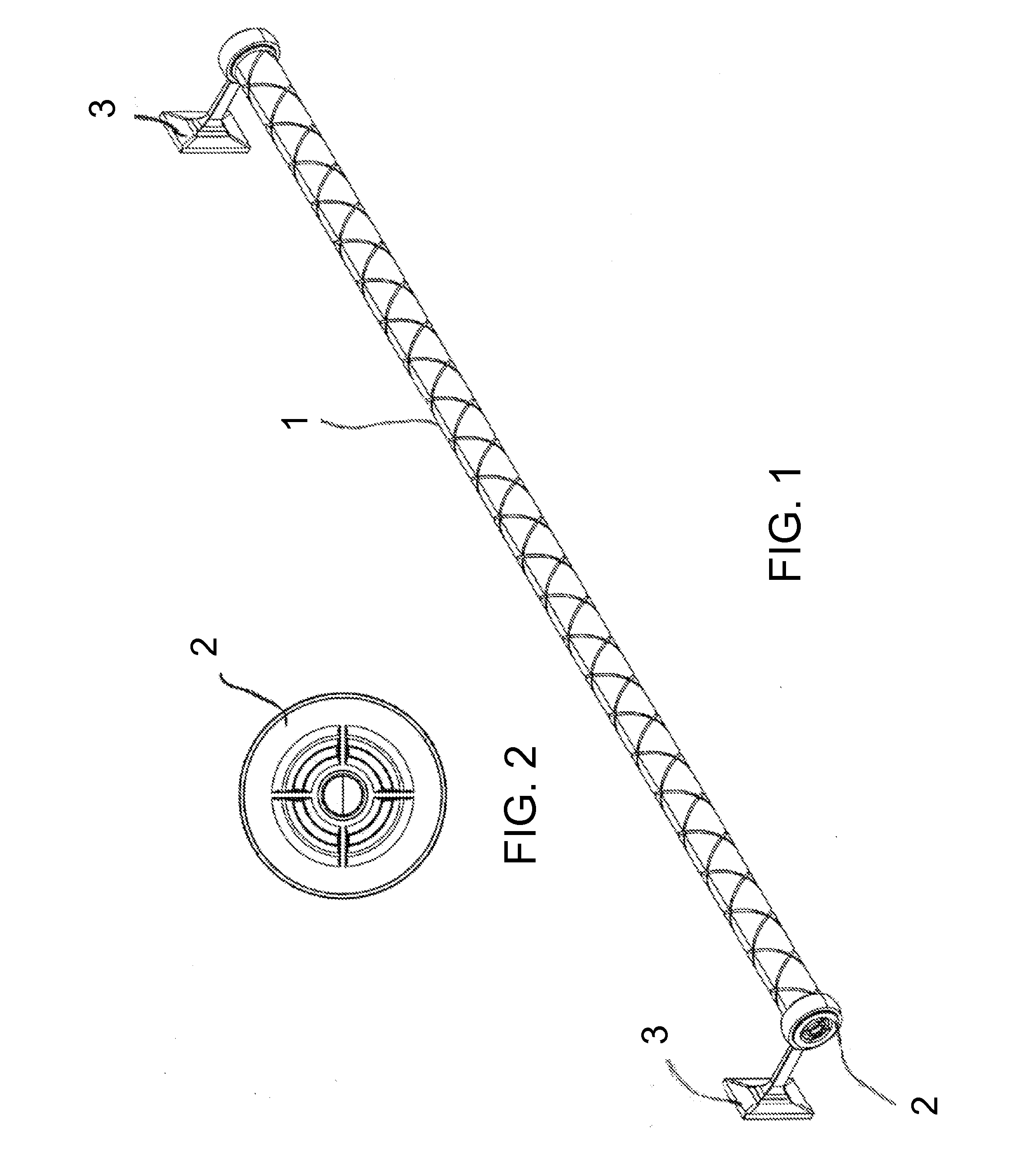 Drapery tube incorporating batteries within the drapery tube, with a stop for facilitating the loading and unloading of the batteries